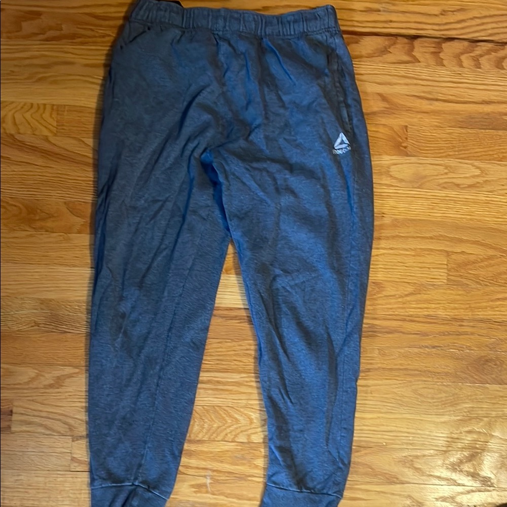 Reebok Men's Gray Jogger Pants